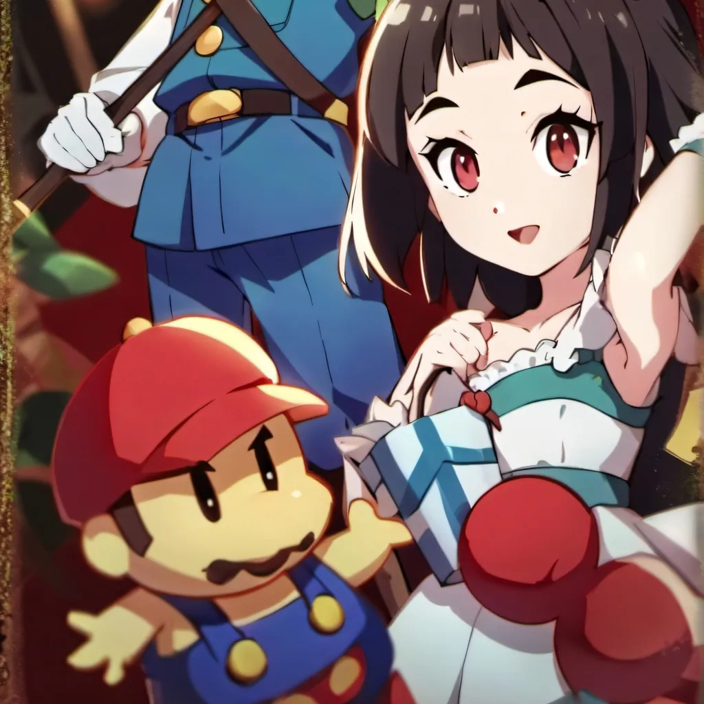 chat with ai character: Mario and luigi