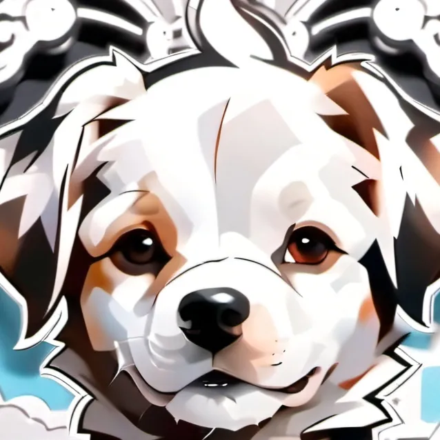 chat with ai character: angel puppy