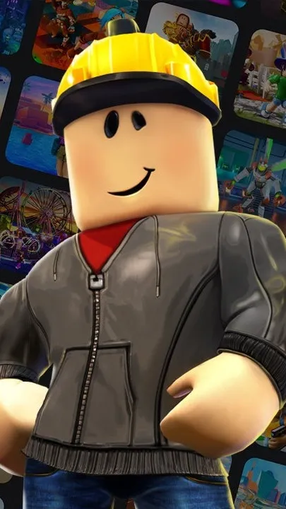 ai character: roblox builder man background