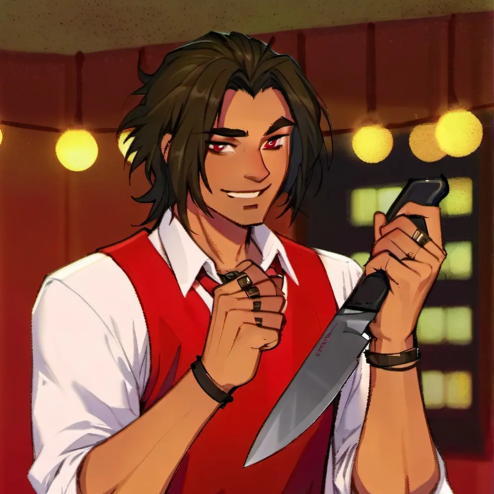 chat with ai character: The Latino Flame