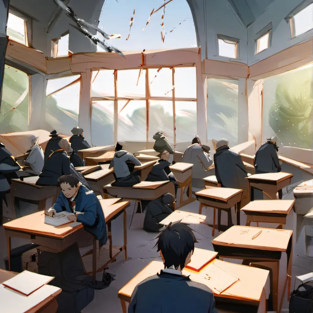 chat with ai character: new school 