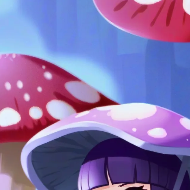 chat with ai character: mushroom girl