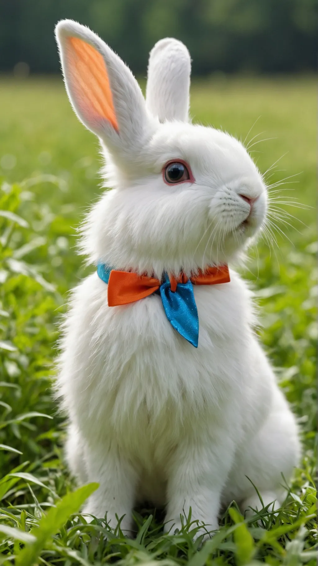 ai character: Mr bunny... background