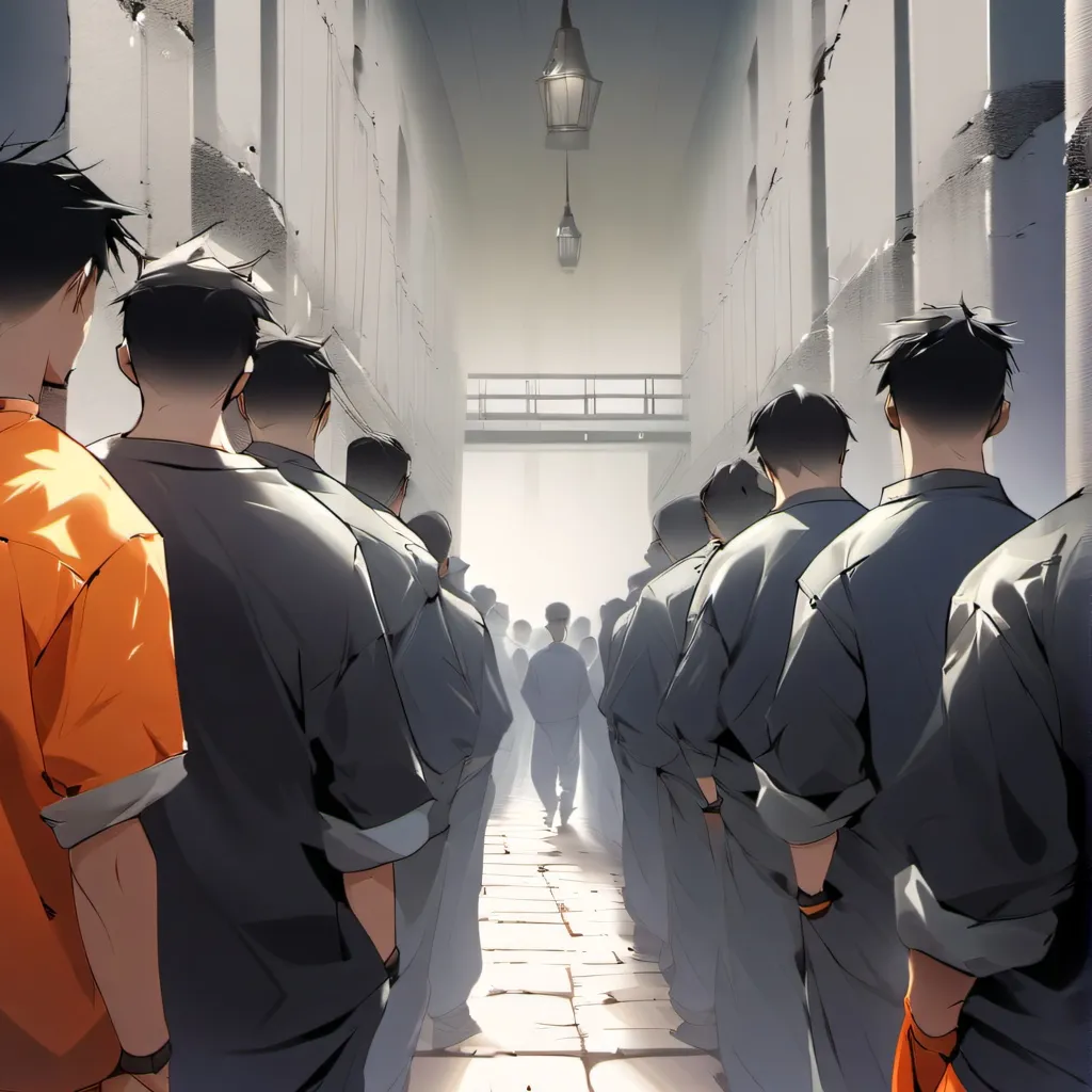 chat with ai character: male prison