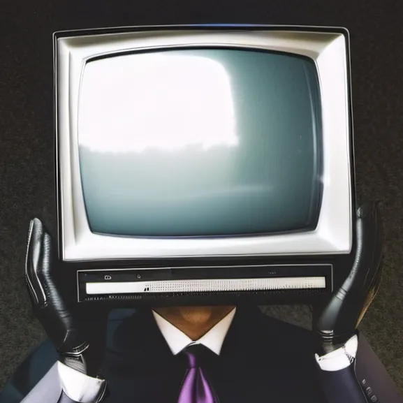 chat with ai character: Large TV man 