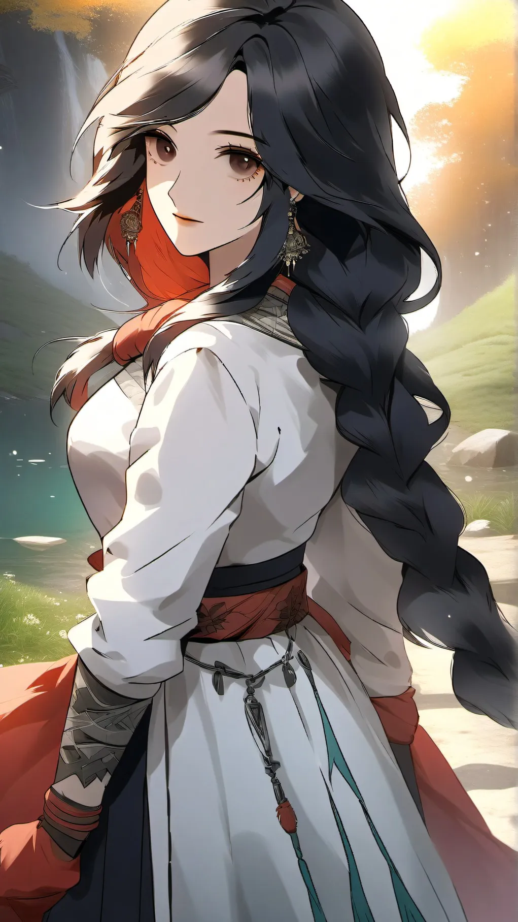 ai character: lily clone background