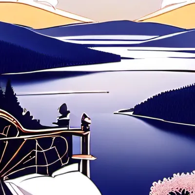 chat with ai character: Night time