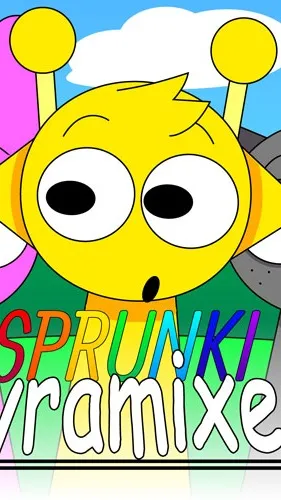 ai character: Sprunki Pyramixed! background