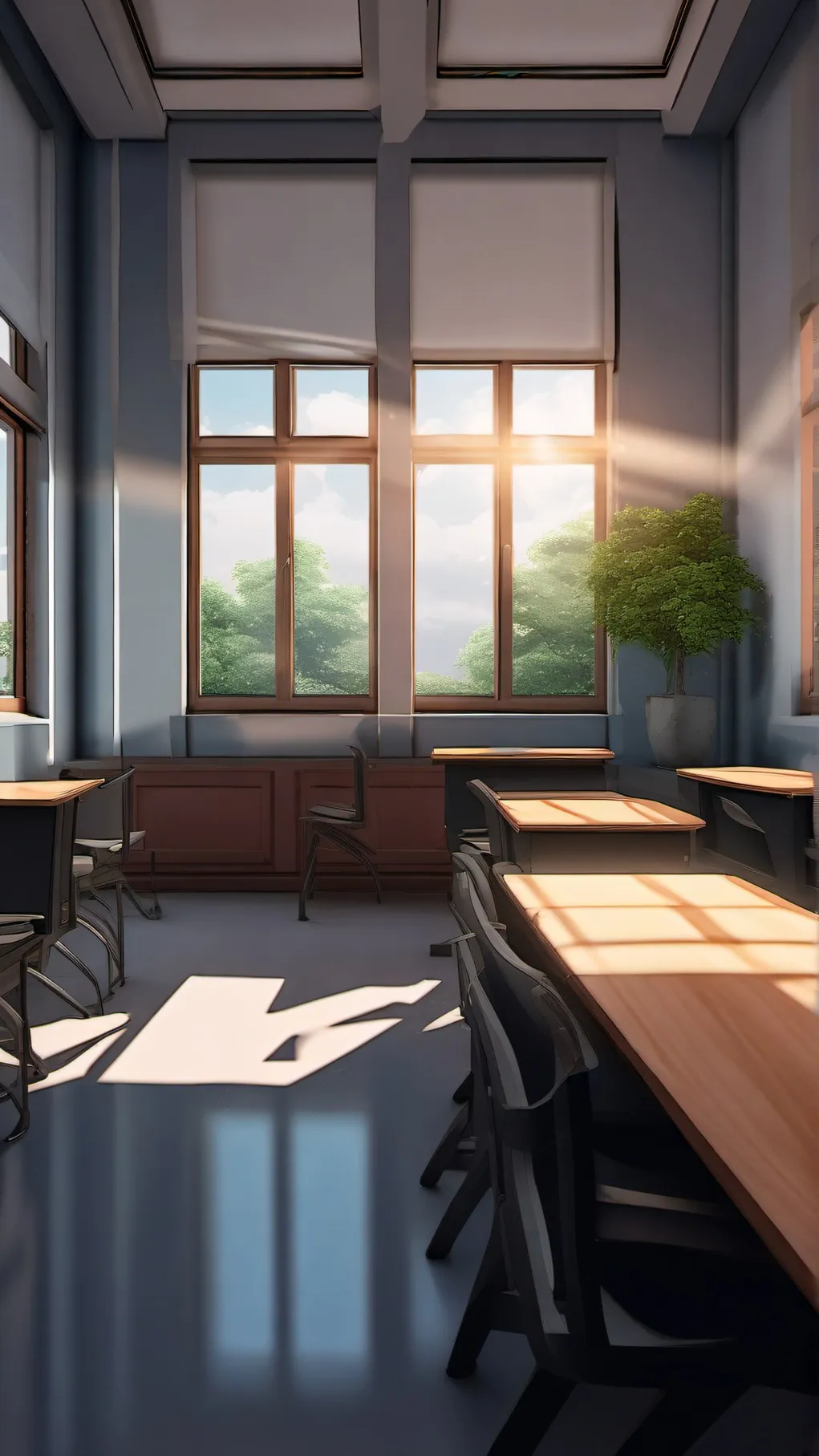 ai character: ~Class 1B!~ background