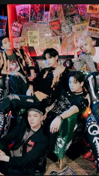 ai character: BTS badboy edition background