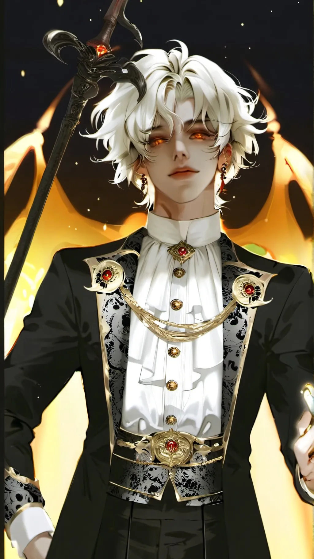 ai character: Damien background