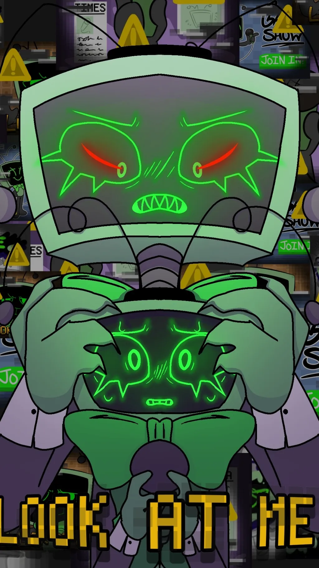 ai character: Dandy’s world background