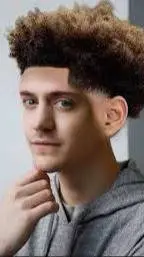 ai character: Low Taper Fade background