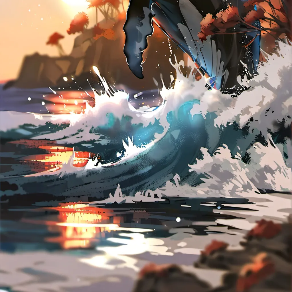 chat with ai character: peaceful beach day