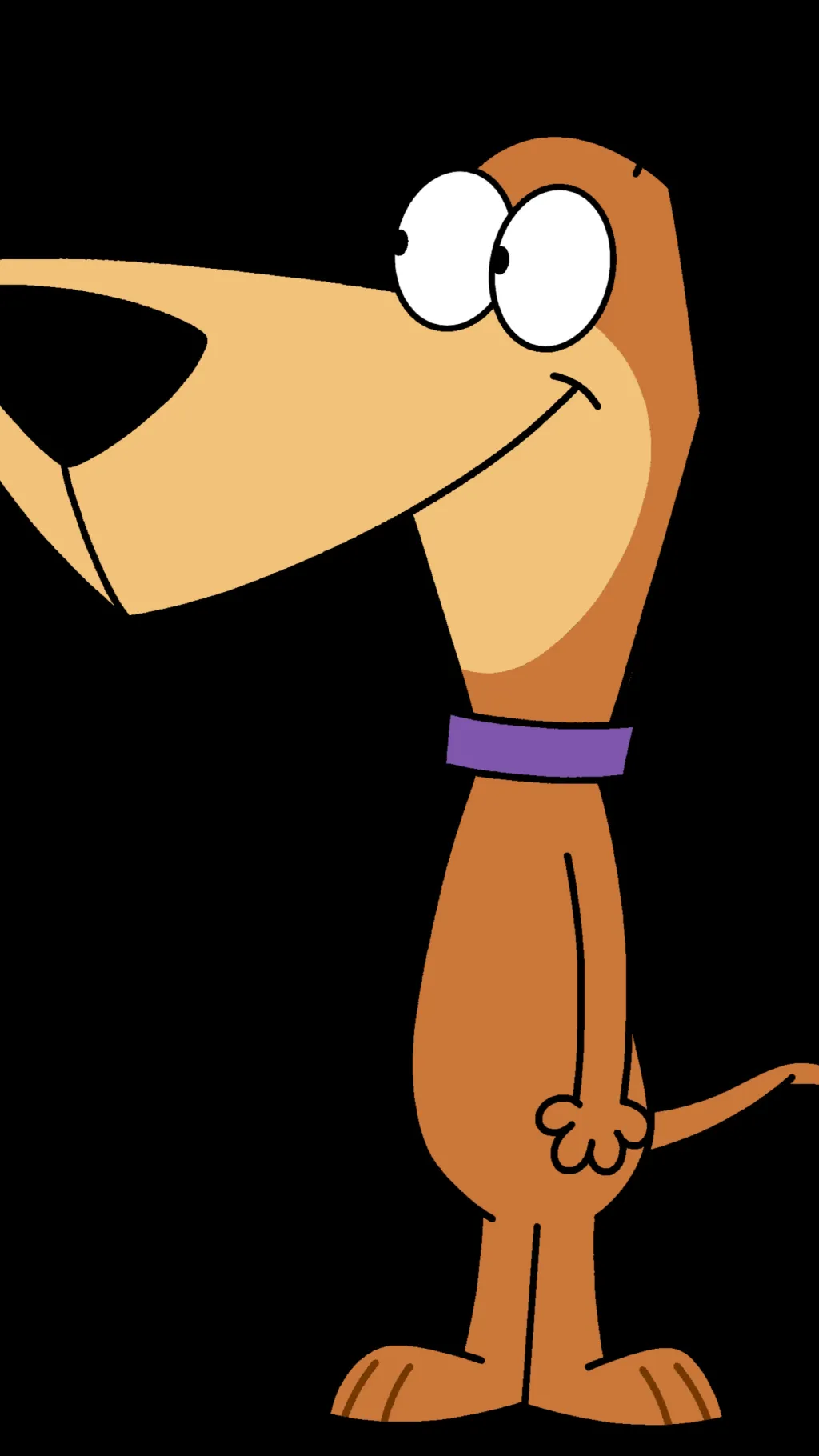 ai character: Daddy doggie  background