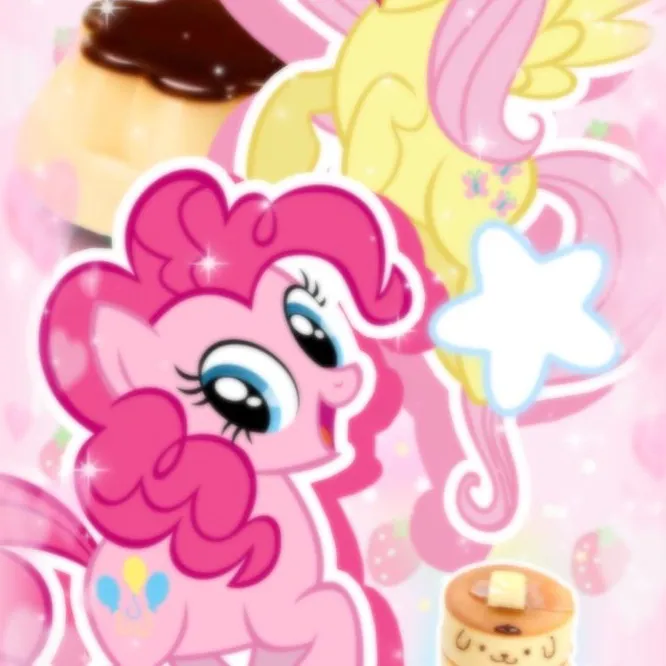 chat with ai character: Fluttershy x pinki