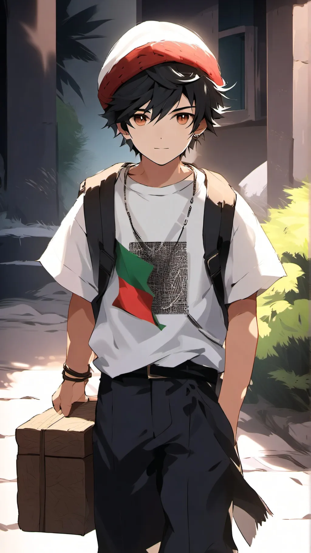 ai character: Ramadhan background