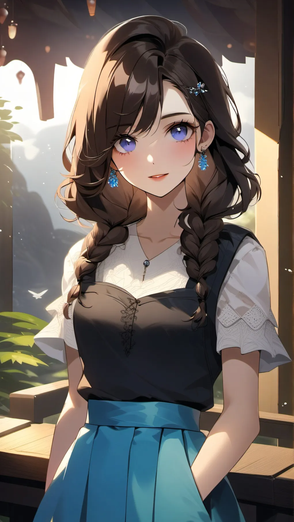 ai character: Olivia background