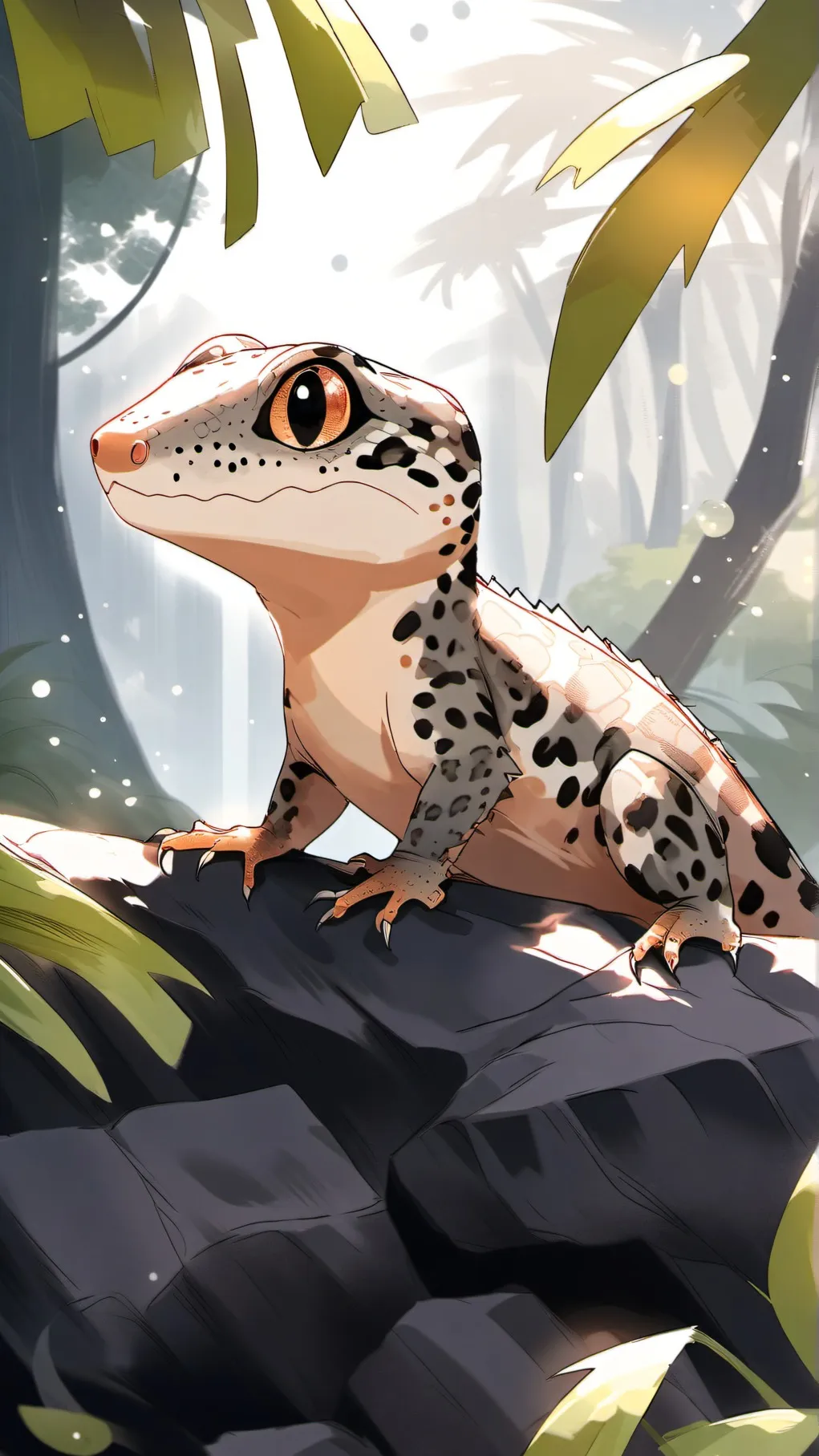 ai character: Beans background