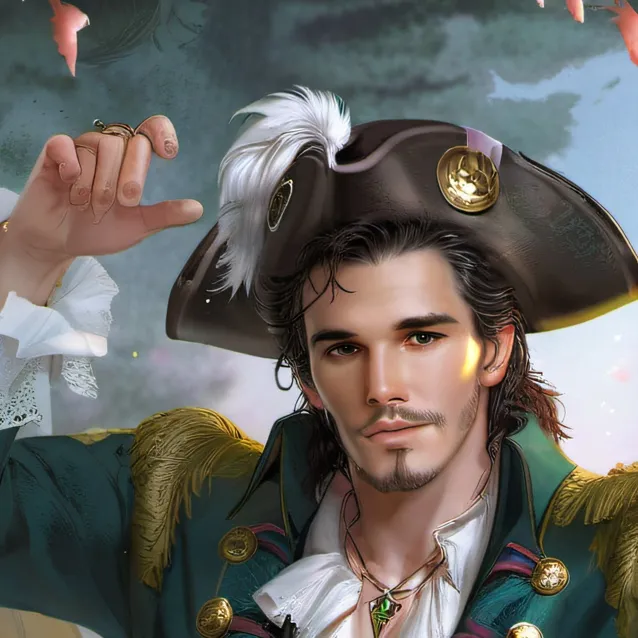 chat with ai character: The Cursed Captain