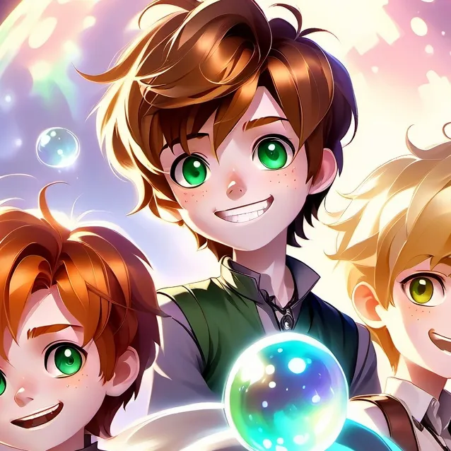 chat with ai character: boys sleepover