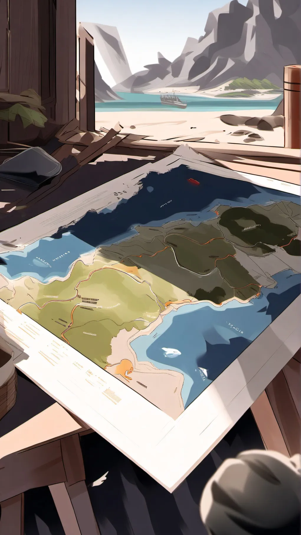 ai character: DW Adventurer AU background