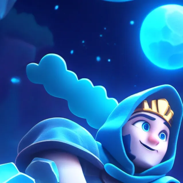 chat with ai character: blue creep