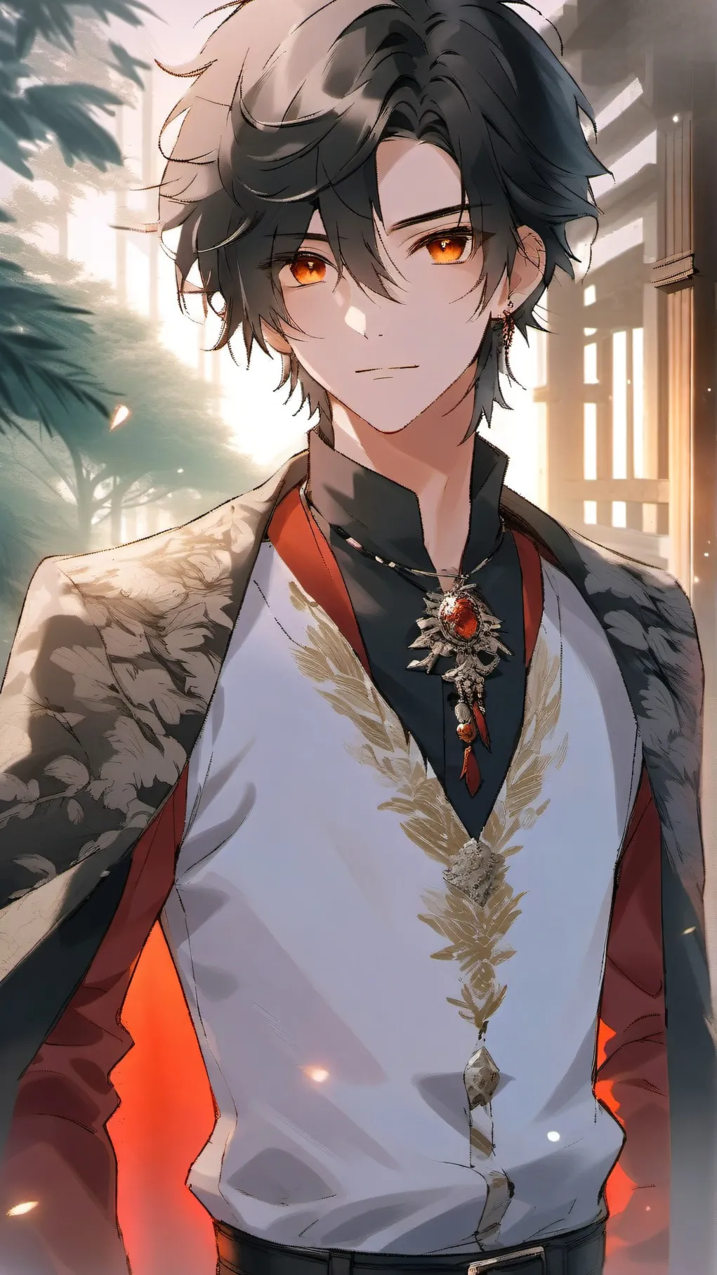 ai character: August background