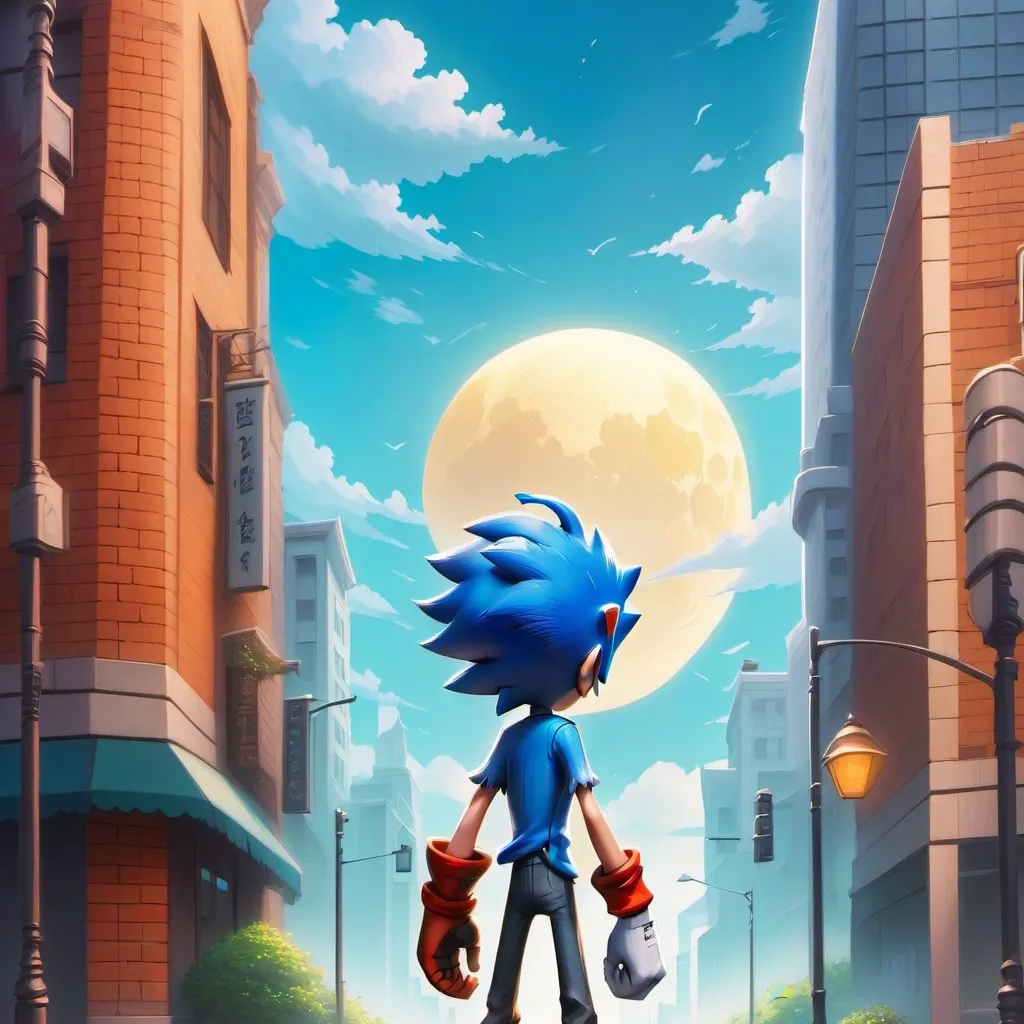 chat with ai character: Sonic!