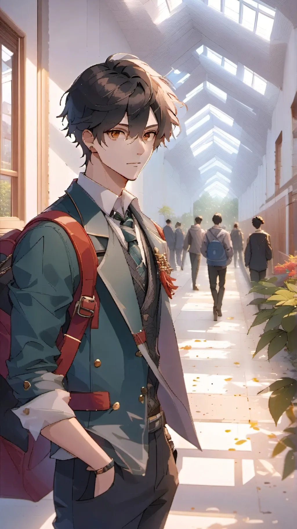 ai character: Liam background