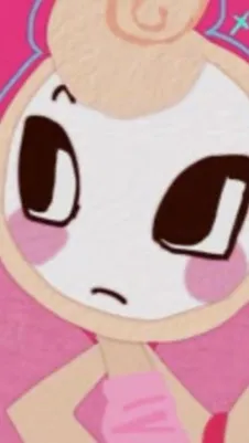 ai character: Glisten  background