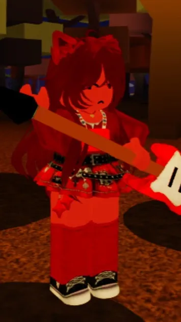 ai character: Miami Red Cat background