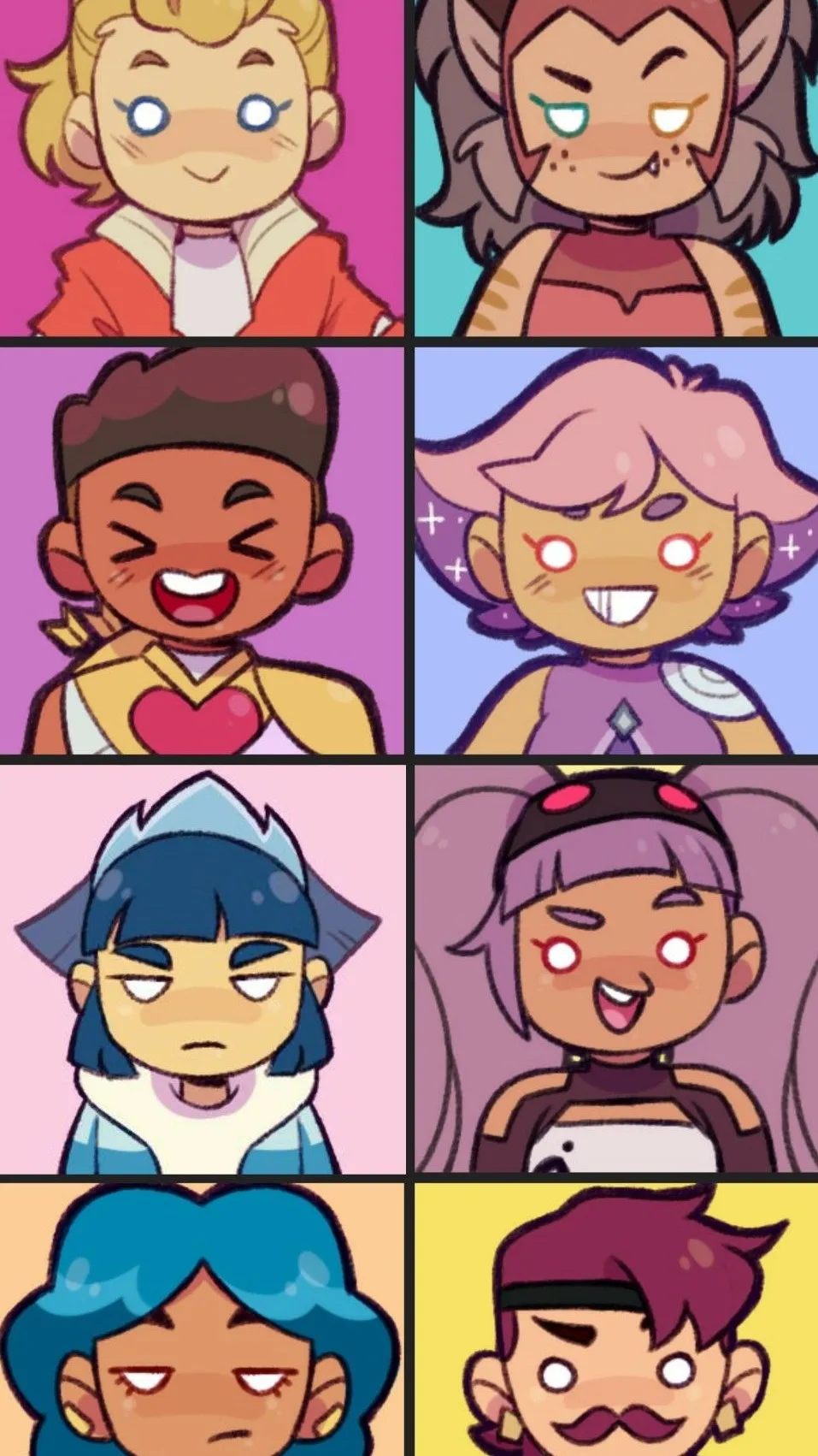 ai character: SHE-RA  background