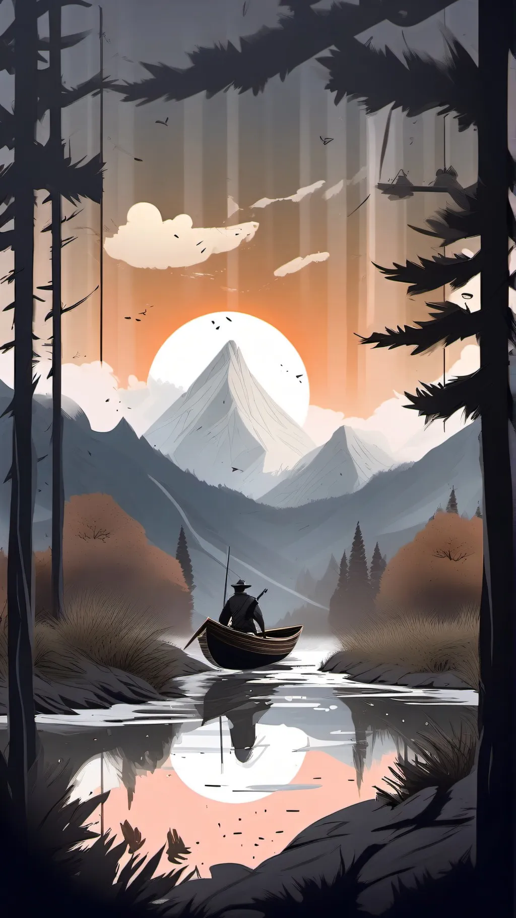 ai character: Akuma  background