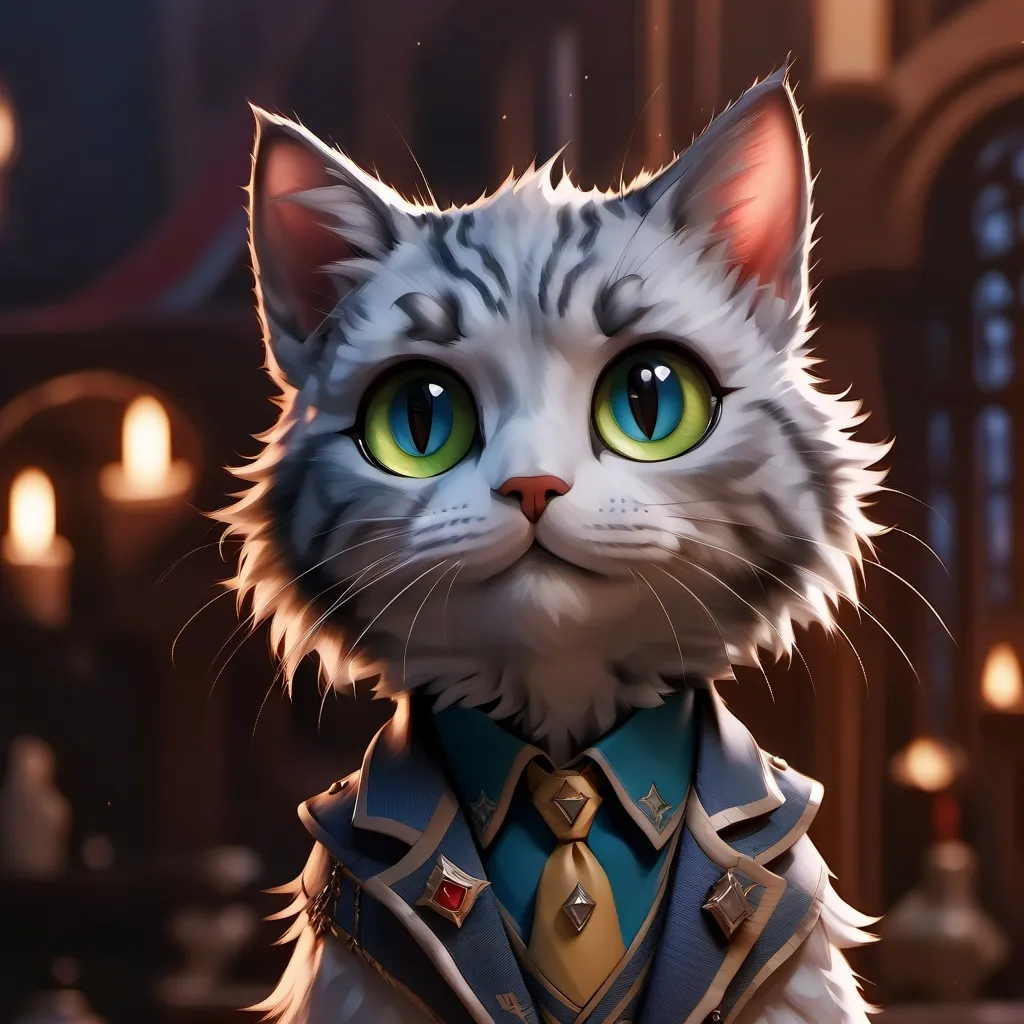 chat with ai character: cyan