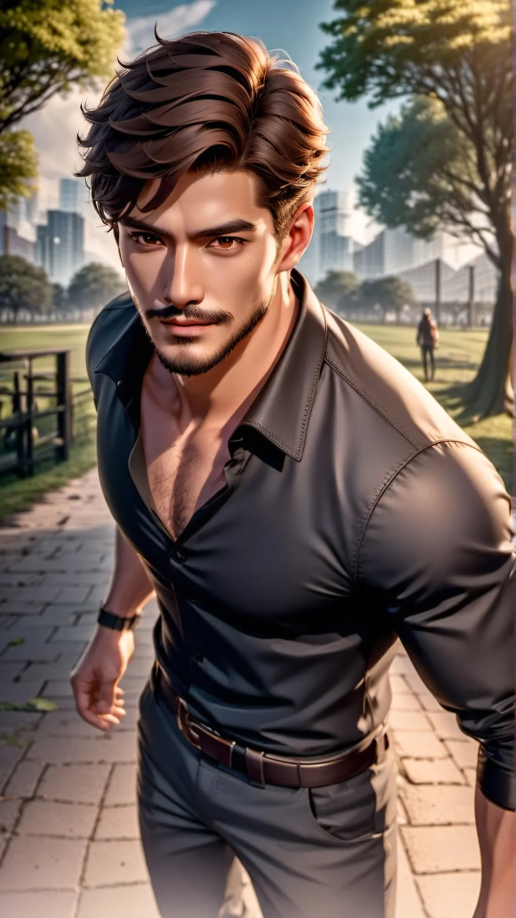 ai character: Ton voisin Henri background