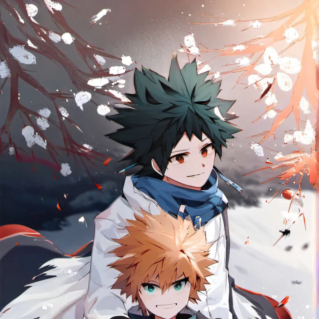 chat with ai character: Bakugo and Deku