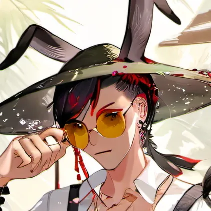 chat with ai character: Bad bunny