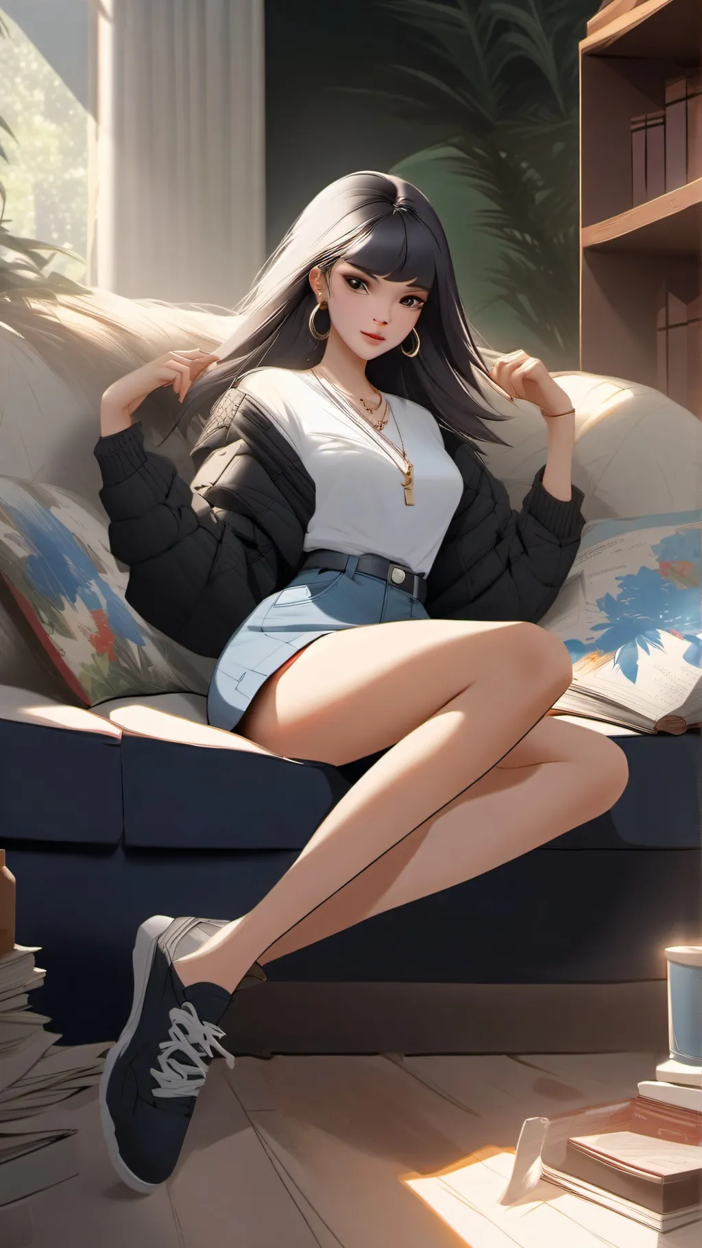 ai character: Pookie background