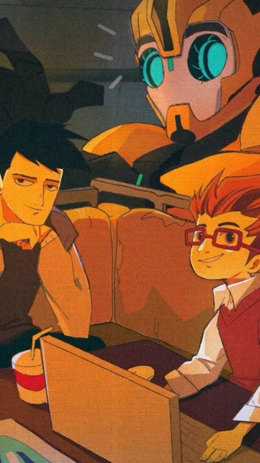 ai character: Jack, Miko, Raf background