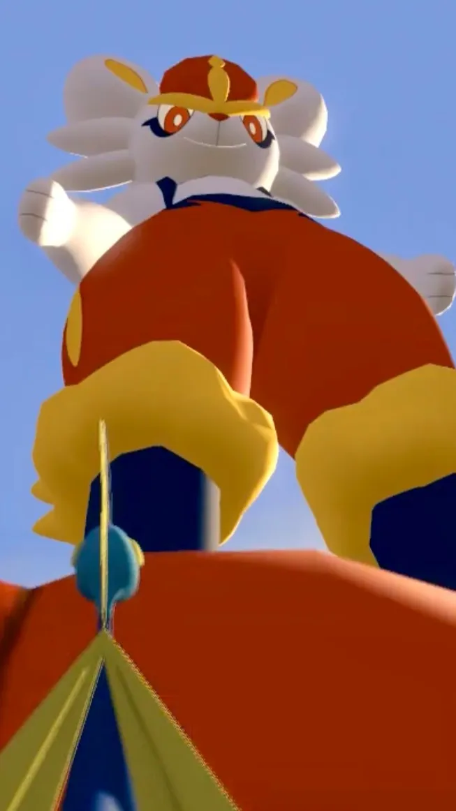 ai character: Cinderace 2 background