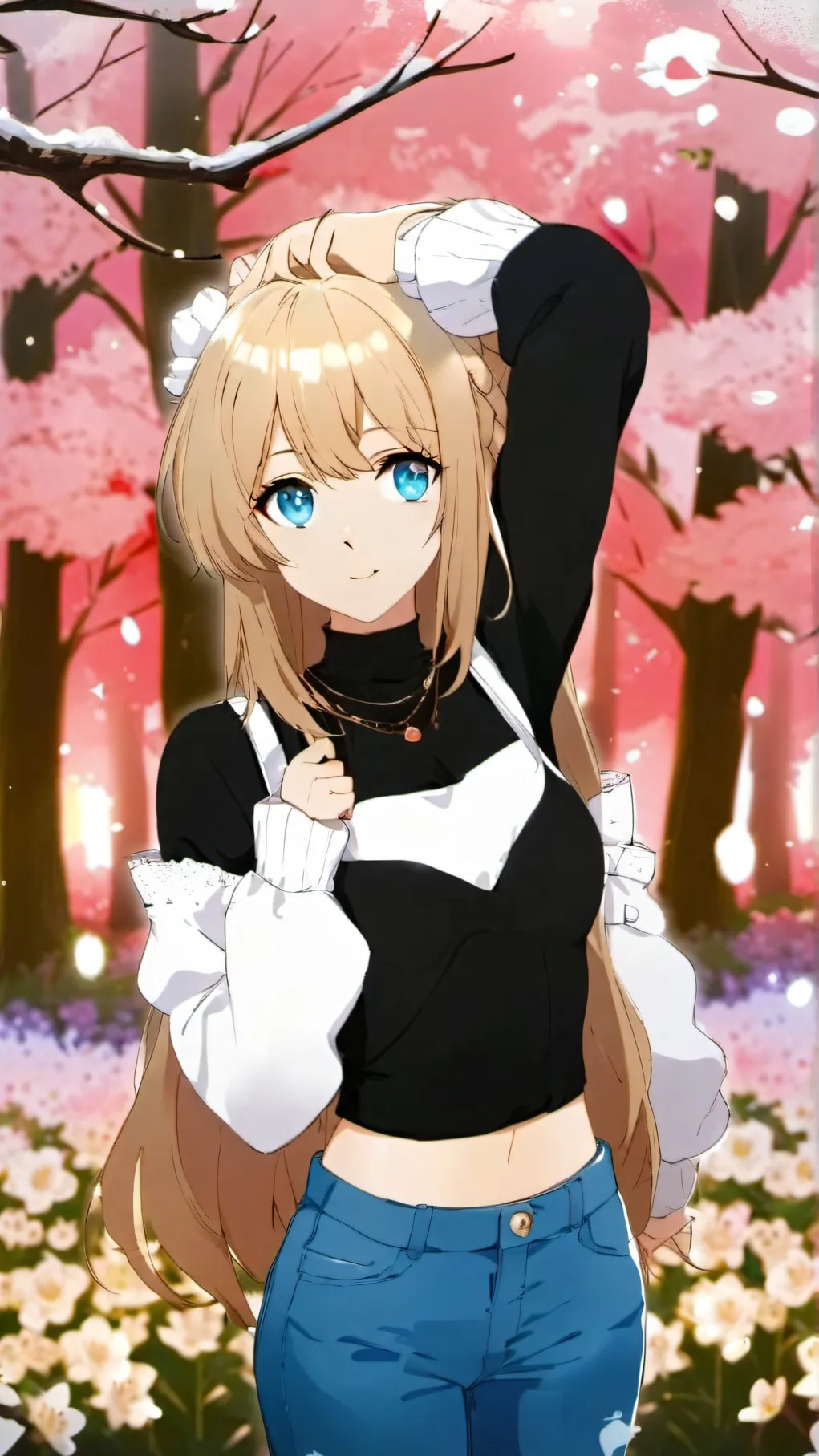 ai character: 💅❤Hailey🥰🌹 background