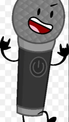 ai character: 📣🎤Microphone🎤📣 background