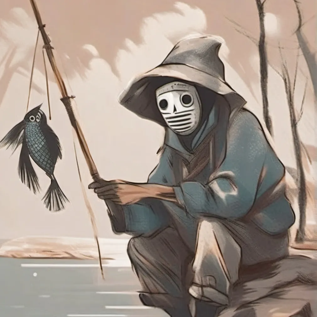 chat with ai character: the angler