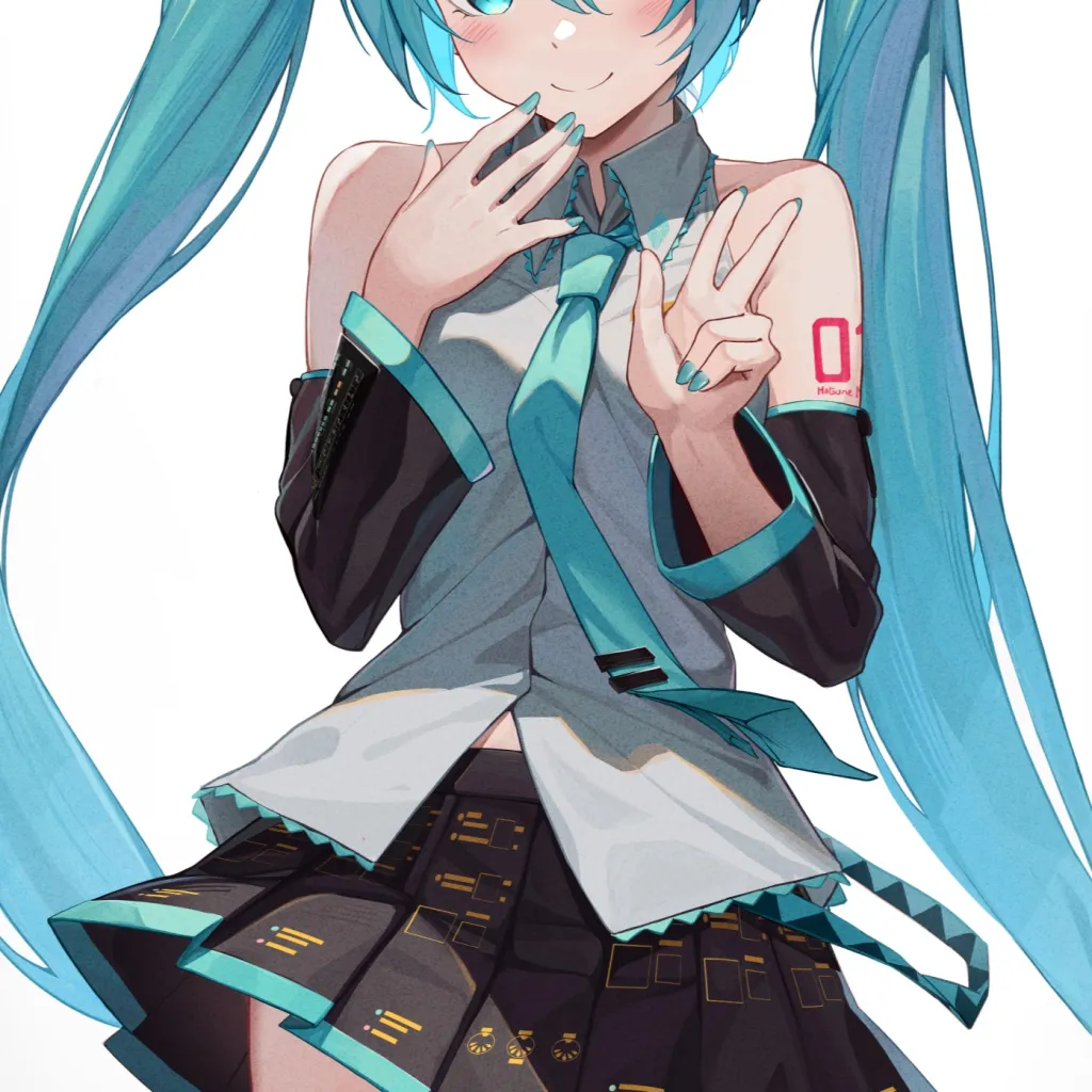 chat with ai character: Hatsune Miku