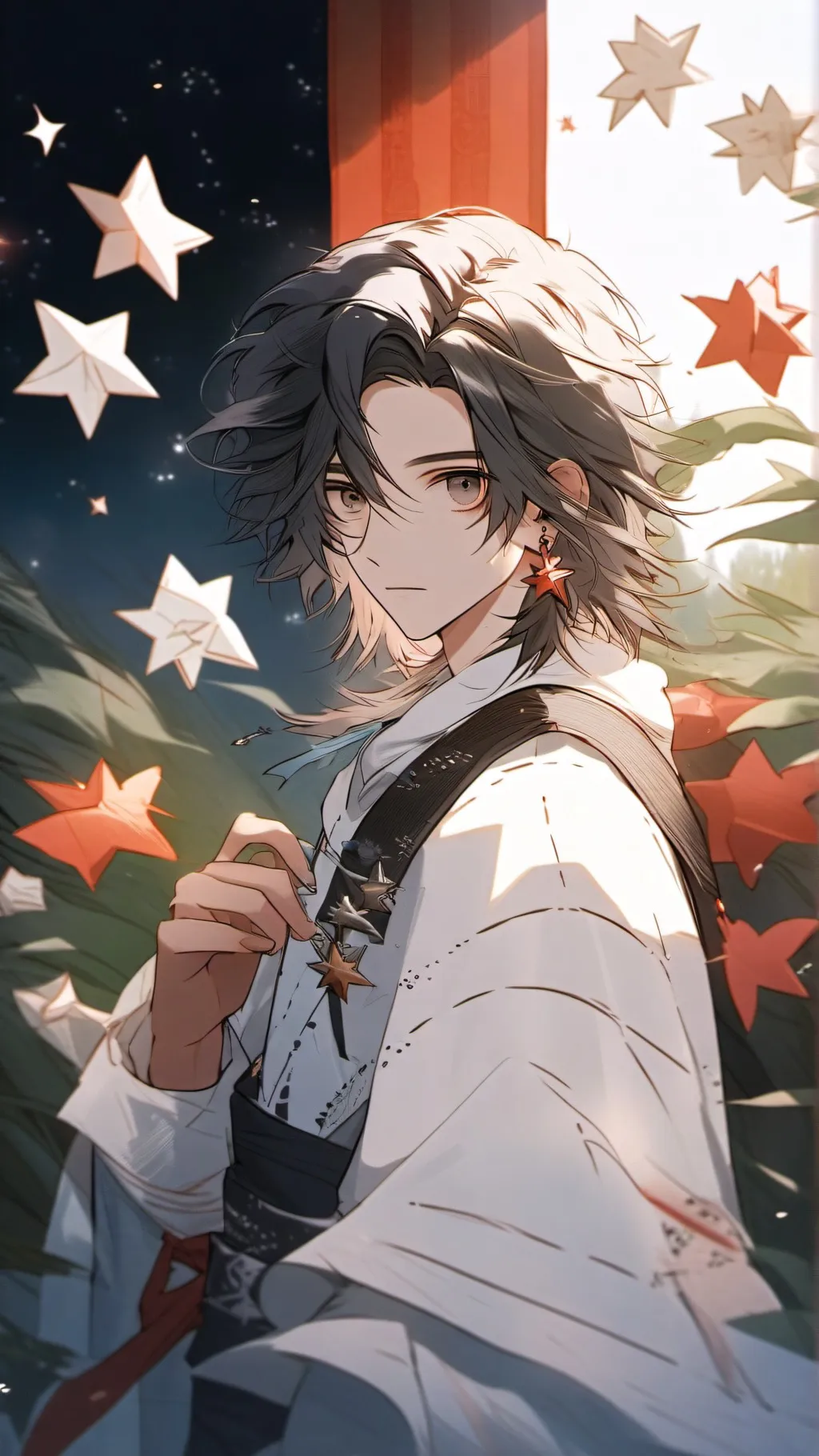 ai character: Shinonome sick day background