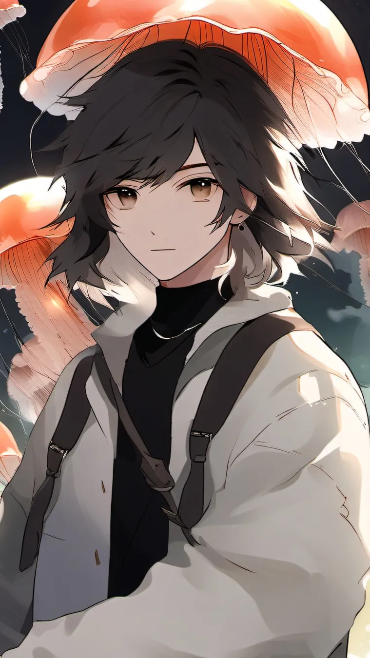 ai character: Wxs beach day background