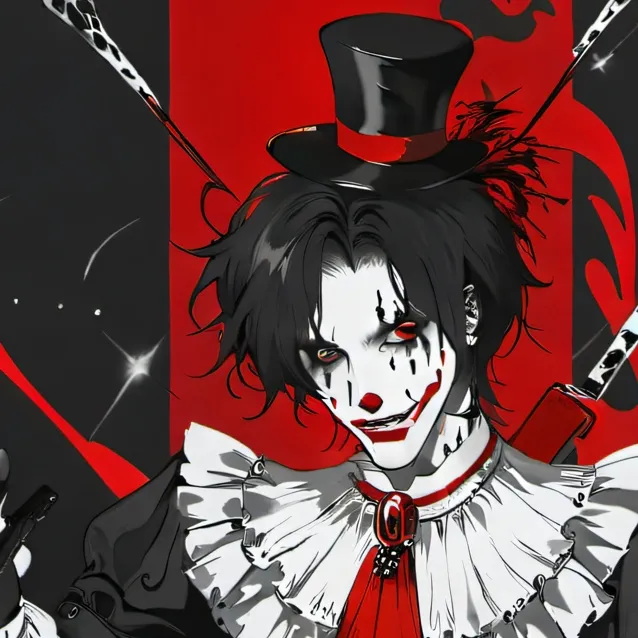 chat with ai character: laughing jack