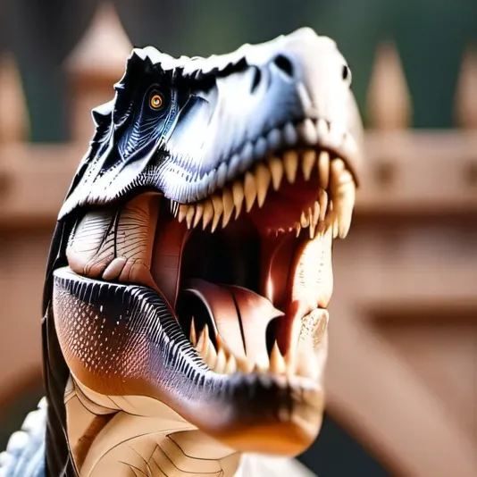 chat with ai character: jurassic park sim