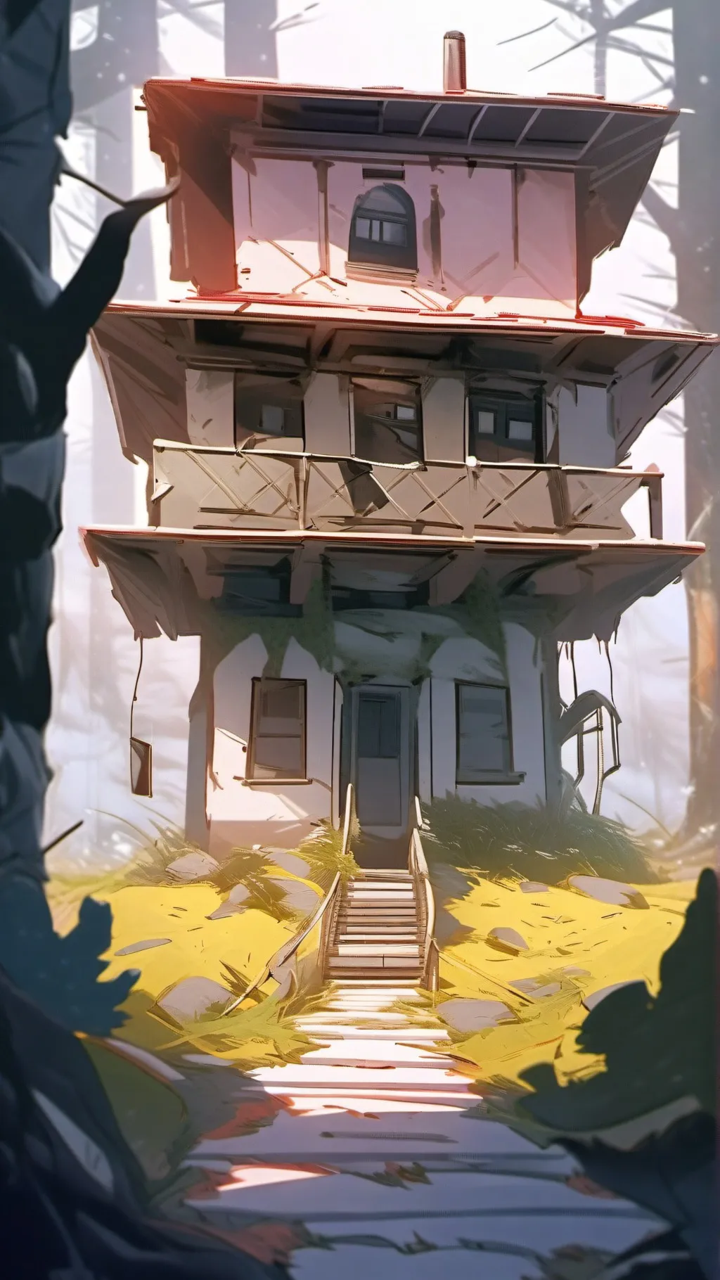 ai character: Insane Madhouse background